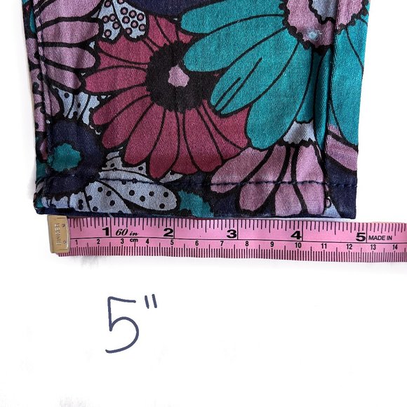 Modcloth Floral Skinny Jeans, ankle length, small - Picture 13 of 14